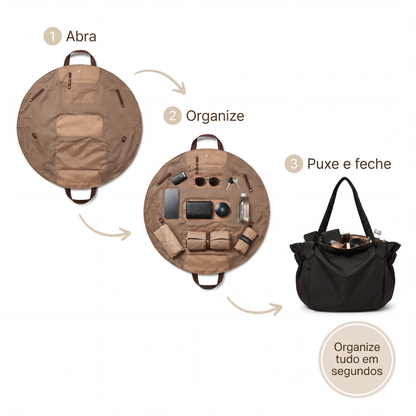 PRATIKTO™ Bolsa que Organiza Tudo em Segundos
