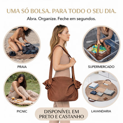 PRATIKTO™ Bolsa que Organiza Tudo em Segundos